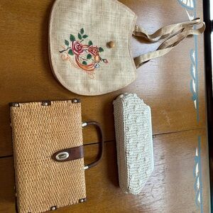 Vintage Woven Women's Bag Bundle